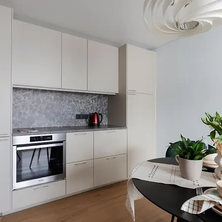 Lägenhet Cozy 1bd With Bathtub Close To Old Town Vilnius